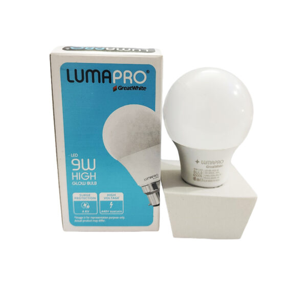 Great White LED 9 W High Glow Bulb (White)