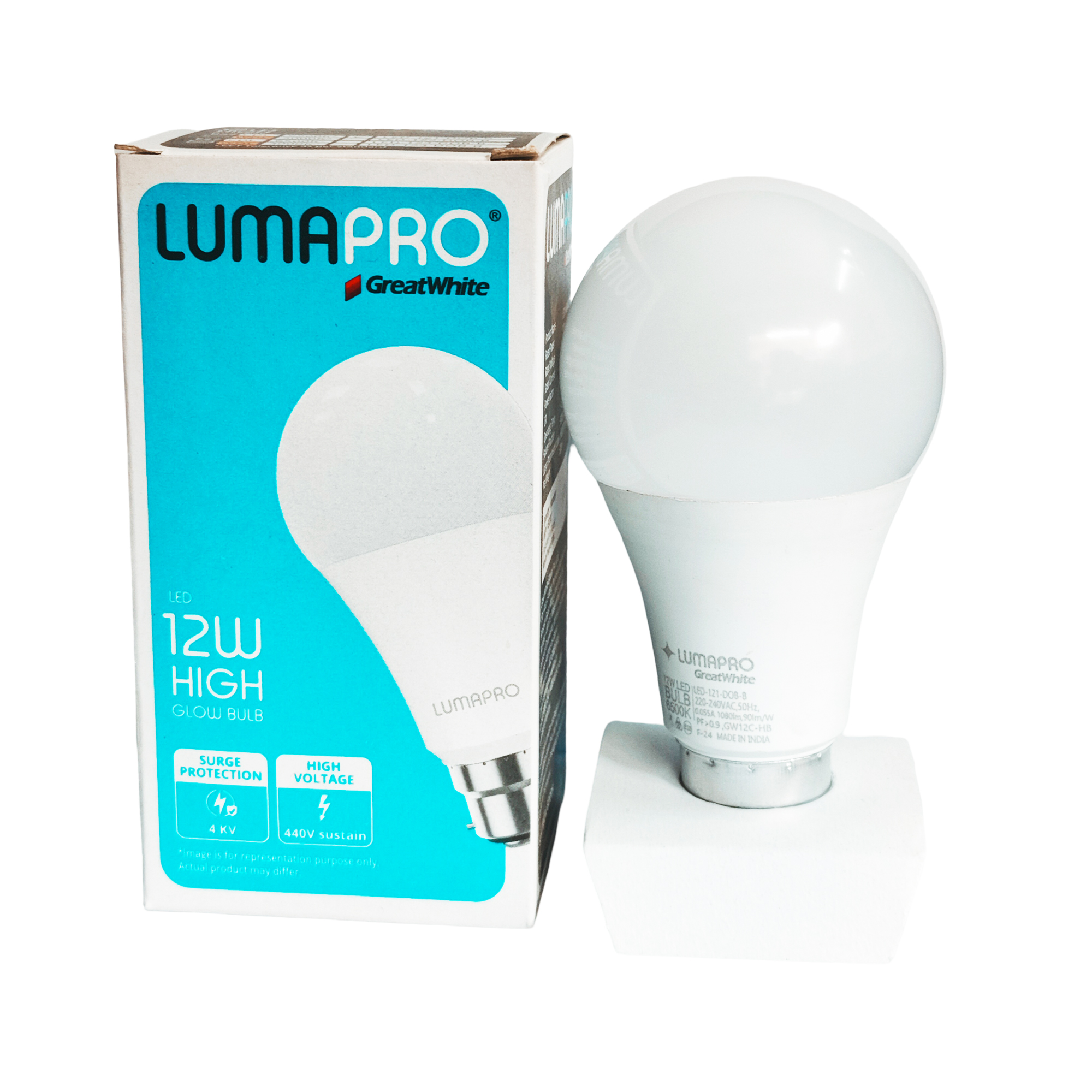 LUMAPRO GreatWhite LED Bulb 12 W 12.00 Watts